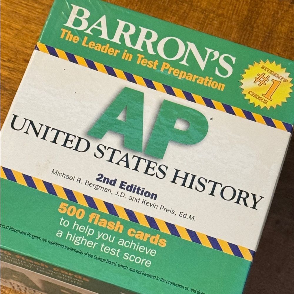 Barron's AP United States History Flash Cards